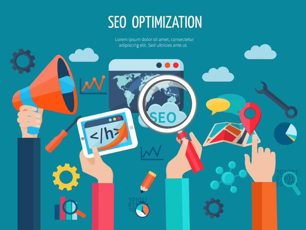 local seo services showing Google Maps local pack results for a small business search representing local SEO strategies Google Business Profile optimization and citation building