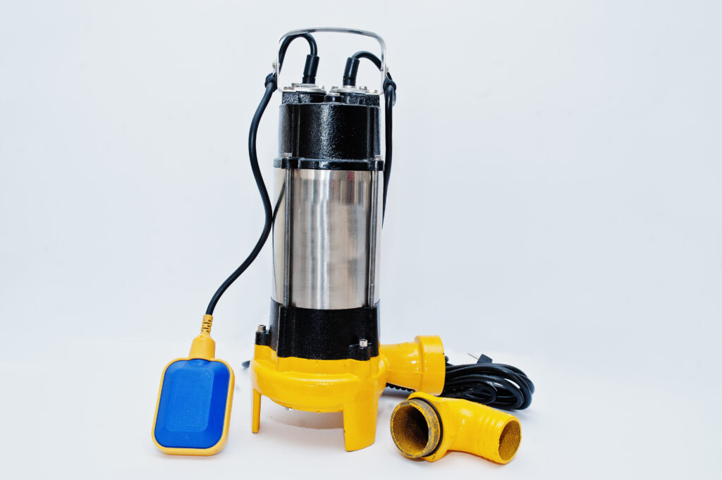 deep well water pump submersible system diagram showing pressure tank and pump components