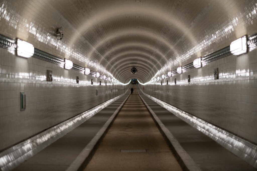 how are underwater tunnels built diagram showing three construction methods